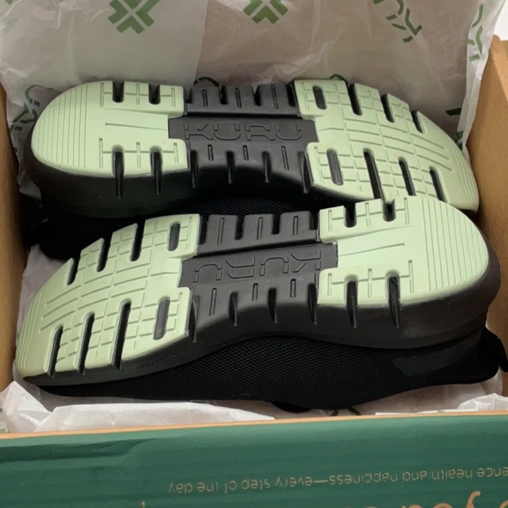 KURU‎ FLEX Via Black Athletic Shoes size 11M